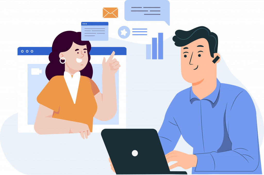 For hybrid work, you will need a flexible and virtual office plan, where everyone regardless of location shares a common work space